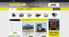 Desktop Screenshot of decamiones.com